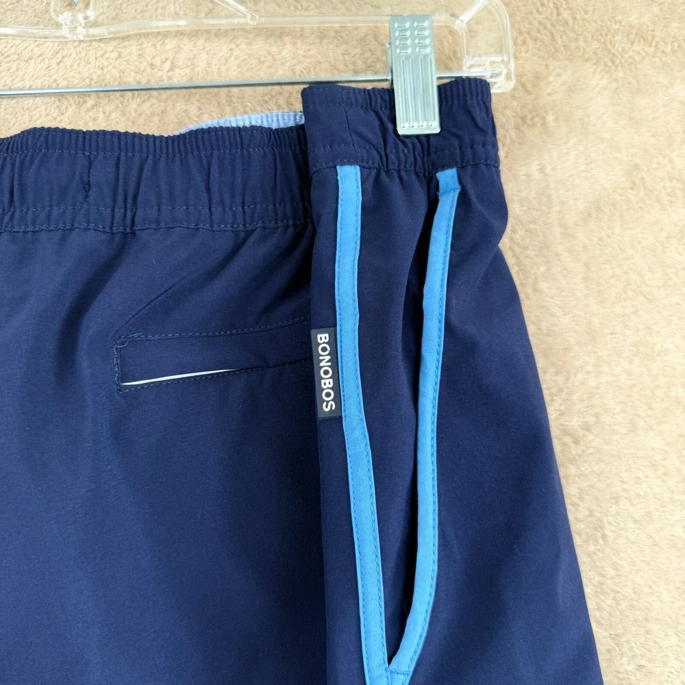 Bonobos Mens Board Shorts Size XXL Blue‎ Swim Trunks 5 Inch Inseam Lined